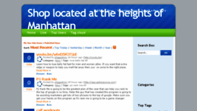 What Manhattanshop.info website looked like in 2015 (9 years ago)
