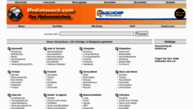 What Mediatausch.com website looked like in 2015 (9 years ago)