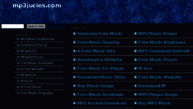 What Mp3jucies.com website looked like in 2015 (9 years ago)