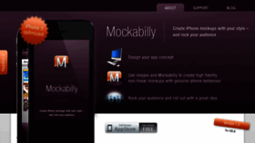 What Mockabilly.com website looked like in 2015 (9 years ago)