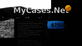 What Mycases.net website looked like in 2015 (9 years ago)