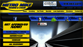 What Metromike.com website looked like in 2015 (9 years ago)