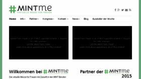 What Mintme.de website looked like in 2015 (9 years ago)
