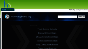 What Monocacyboard.org website looked like in 2015 (9 years ago)