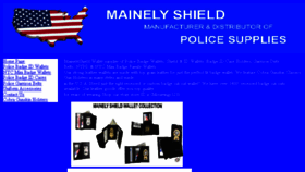 What Mainelyshield.com website looked like in 2015 (9 years ago)