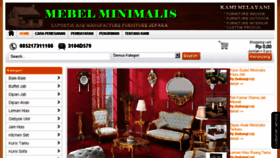What Mebelminimalis.net website looked like in 2015 (9 years ago)