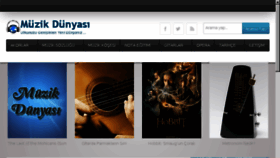 What Muzikdunyasi.net website looked like in 2015 (9 years ago)
