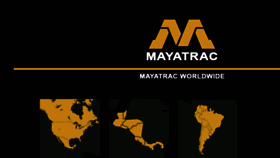 What Mayatrac.com website looked like in 2015 (9 years ago)