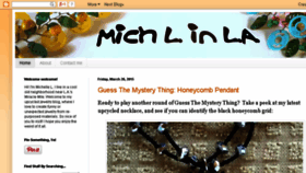 What Michlinla.com website looked like in 2015 (9 years ago)