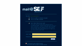 What Mail.sef.pt website looked like in 2015 (9 years ago)