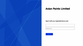 What Mail.asianpaints.com website looked like in 2015 (9 years ago)