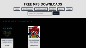 What Mp3crank.com website looked like in 2015 (9 years ago)