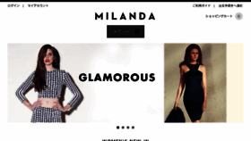 What Milanda-store.com website looked like in 2015 (9 years ago)