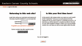 What Moodle112.district112.org website looked like in 2015 (9 years ago)