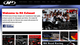What M4exhaust.com website looked like in 2015 (9 years ago)