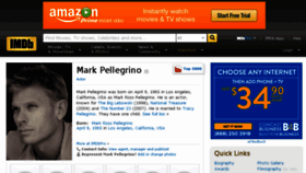 What Markpellegrino.com website looked like in 2015 (9 years ago)
