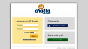 What Messaggi.chatta.it website looked like in 2015 (9 years ago)