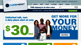 What Mymobilenation.com website looked like in 2015 (9 years ago)