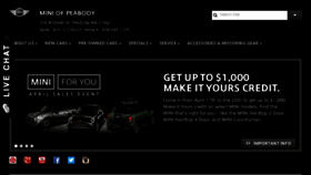 What Minipeabody.com website looked like in 2015 (9 years ago)