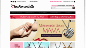 What Meinenamenskette.ch website looked like in 2015 (9 years ago)