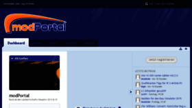 What Mod-portal.com website looked like in 2015 (9 years ago)