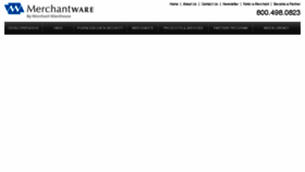 What Merchantware.net website looked like in 2015 (9 years ago)