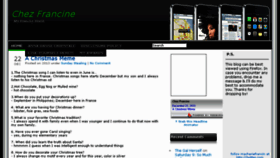 What Macheriefrancine.com website looked like in 2015 (9 years ago)