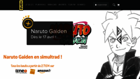 What Mangakana.com website looked like in 2015 (9 years ago)
