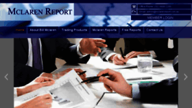 What Mclarenreport.net.au website looked like in 2015 (9 years ago)