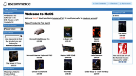 What Meos.co.uk website looked like in 2015 (9 years ago)