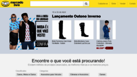 What Mercadolibre.com.br website looked like in 2015 (9 years ago)