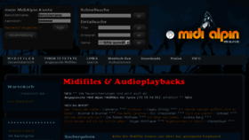 What Midi-alpin.at website looked like in 2015 (9 years ago)