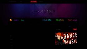 What Mixvn.net website looked like in 2015 (9 years ago)