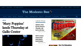 What Modestobee.com website looked like in 2015 (9 years ago)