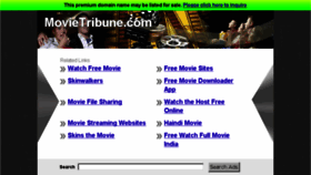 What Movietribune.com website looked like in 2015 (9 years ago)