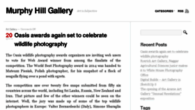 What Murphyhillgallery.com website looked like in 2015 (9 years ago)