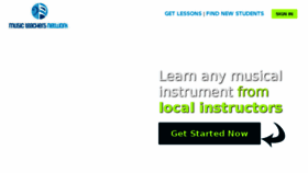 What Musicteachersnet.com website looked like in 2015 (9 years ago)