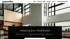 What Mycheapapartments.com website looked like in 2015 (9 years ago)