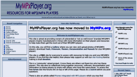 What Mympxplayer.org website looked like in 2015 (9 years ago)