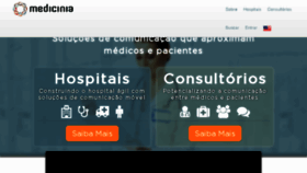 What Medicinia.com.br website looked like in 2015 (9 years ago)