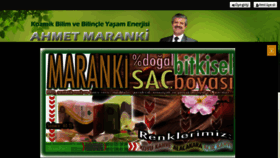 What Maranki.com website looked like in 2015 (9 years ago)