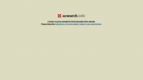 What Mcsearch.info website looked like in 2015 (9 years ago)