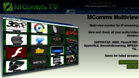 What Mcommstv.com website looked like in 2015 (9 years ago)