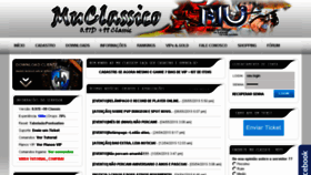 What Muclassico.com.br website looked like in 2015 (9 years ago)