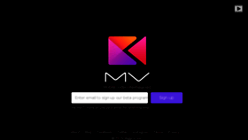 What Mv.com website looked like in 2015 (9 years ago)