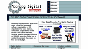 What Moondogdigital.com website looked like in 2015 (9 years ago)