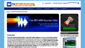 What Mp3-wma-recorder-editor.com website looked like in 2015 (8 years ago)