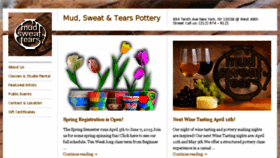 What Mudsweat-tears.com website looked like in 2015 (8 years ago)
