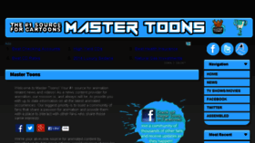 What Mastertoons.com website looked like in 2015 (8 years ago)