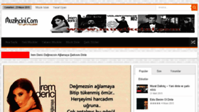 What Muzikcini.com website looked like in 2015 (8 years ago)